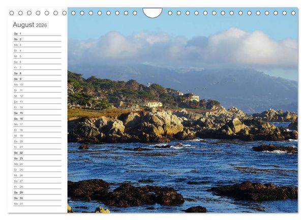 Produktbild: Kalifornien - wundersch&ouml;ne Westk&uuml;ste (Wandkalender 2026 DIN A4 quer), CALVENDO Monatskalender