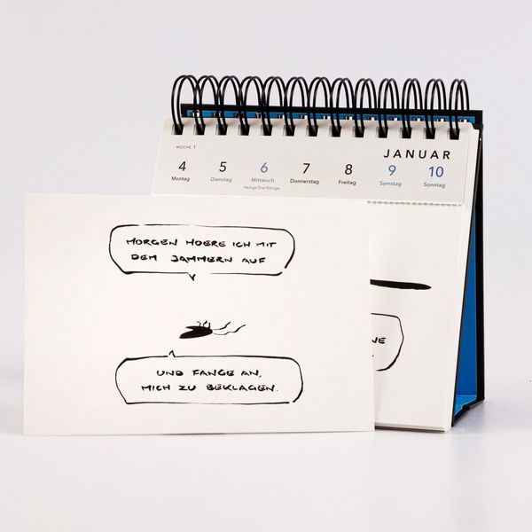 Produktbild: meta bene Postkartenkalender 2027