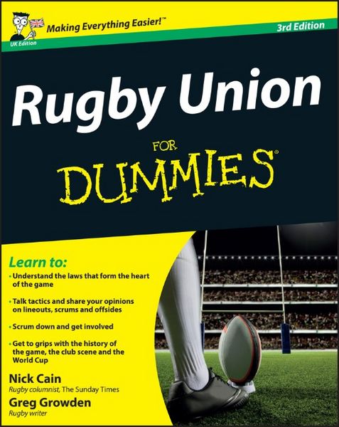 Produktbild: Rugby Union For Dummies, UK Edition
