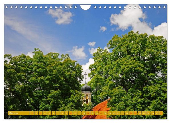 Produktbild: Kirchturmspitzen (Wandkalender 2026 DIN A4 quer), CALVENDO Monatskalender