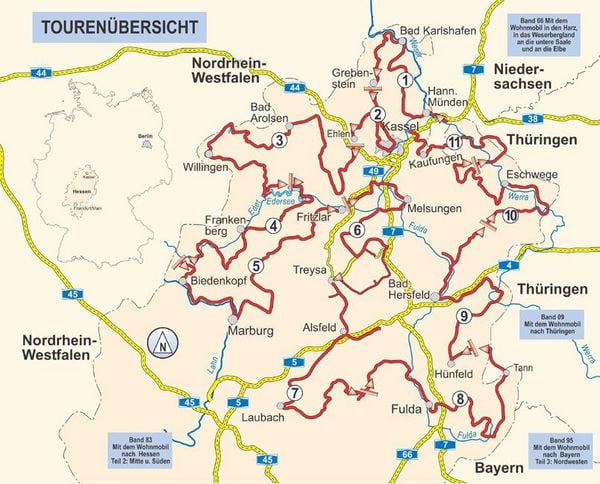 Produktbild: Mit dem Wohnmobil nach Hessen