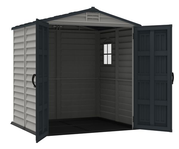 Produktbild: Kunststoff Ger&auml;tehaus 186x190 Gartenhaus Dreht&uuml;ren