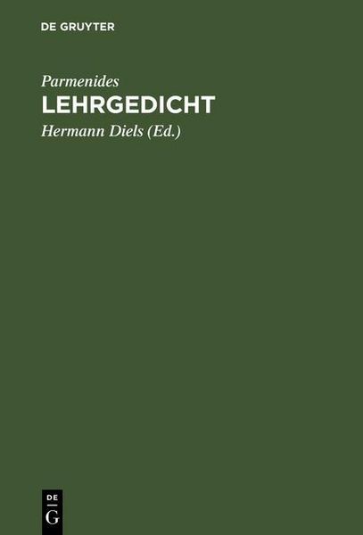 Produktbild: Lehrgedicht