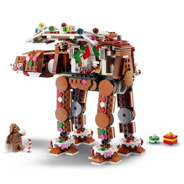 Produktbild: LEGO Star Wars Lebkuchen AT-AT Weihnachtlicher Modellbausatz 40806