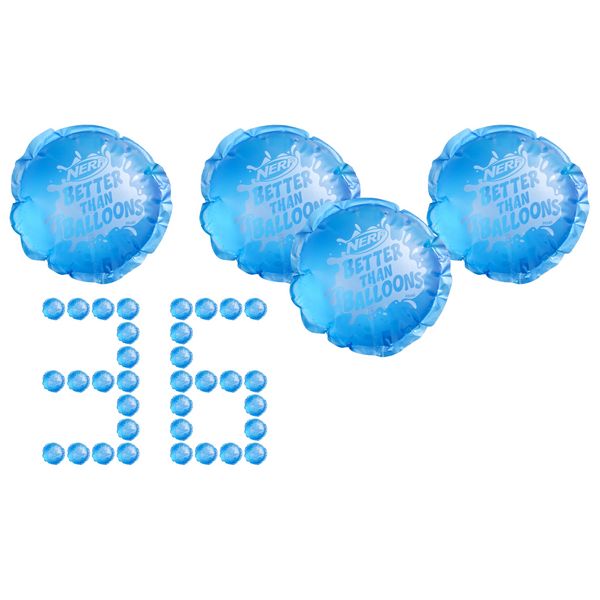 Produktbild: Hasbro F90075L4 - Nerf Better Than Balloons, 36 Wasserkapseln