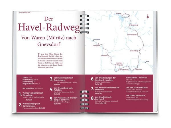 Produktbild: KOMPASS Radreisef&uuml;hrer Havel-Radweg
