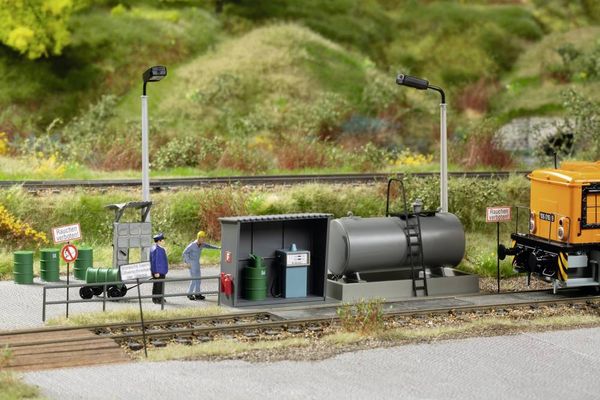 Produktbild: Auhagen 11469 H0 Kleinlok-Tankstelle