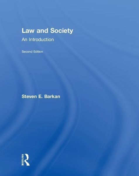 Produktbild: Barkan, S: Law and Society