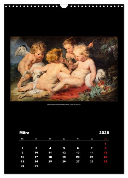 Produktbild: Peter Paul Rubens - Rubens (Wandkalender 2026 DIN A3 hoch), CALVENDO Monatskalender