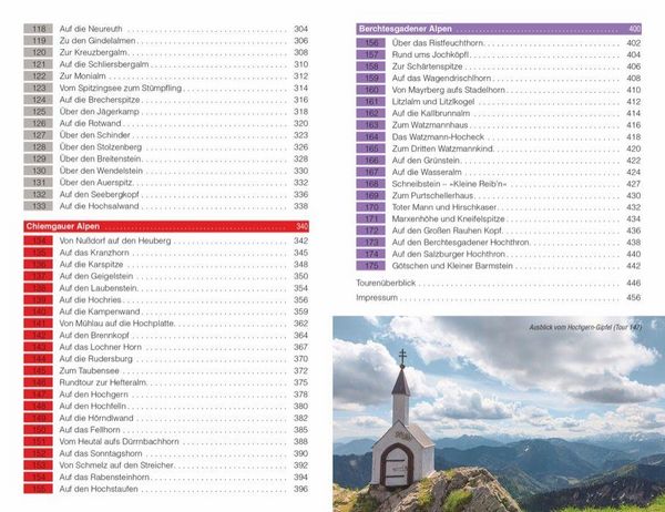 Produktbild: 175 Wander-Highlights Bayerische Alpen
