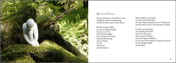 Produktbild: Mit dir im Herzen - Gedichte f&uuml;r Sternenm&uuml;tter. Mit Skulpturen von Andrea Ohlsen.