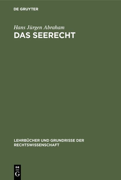 Produktbild: Das Seerecht