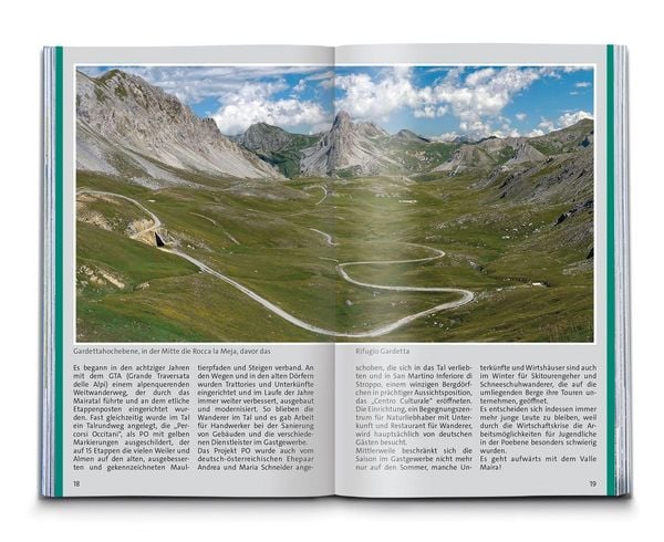 Produktbild: KOMPASS Wanderf&uuml;hrer Piemont, Valle Maira, 35 Touren mit Extra-Tourenkarte