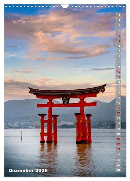 Produktbild: DER ZAUBER JAPANS Faszinierende Impressionen (Wandkalender 2026 DIN A3 hoch), CALVENDO Monatskalender
