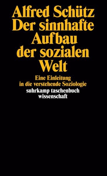Produktbild: Der sinnhafte Aufbau der sozialen Welt