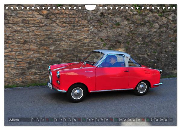 Produktbild: Goggomobil Coup&egrave; 250 TS (Wandkalender 2026 DIN A4 quer), CALVENDO Monatskalender