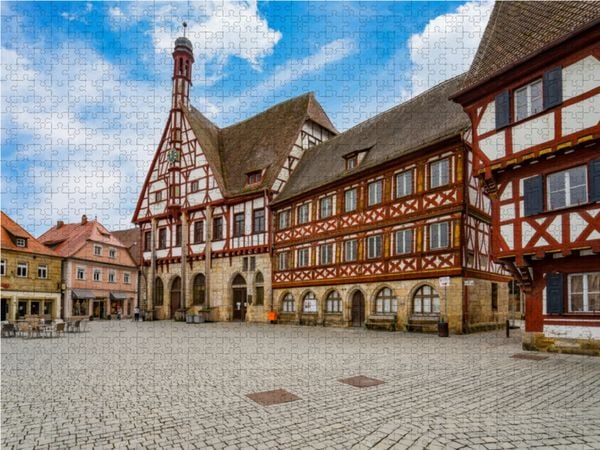 Produktbild: CALVENDO Puzzle Forchheim Impressionen 1000 Teile Lege-Gr&ouml;&szlig;e 64 x 48 cm Foto-Puzzle Bild von Dirk Meutzner