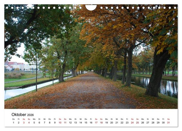 Produktbild: Schwerin - Landeshauptstadt von Mecklenburg-Vorpommern (Wandkalender 2026 DIN A4 quer), CALVENDO Monatskalender