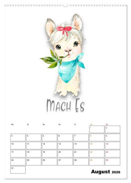 Produktbild: Bleib cool - Gute-Laune-Kalender (hochwertiger Premium Wandkalender 2026 DIN A2 hoch), Kunstdruck in Hochglanz