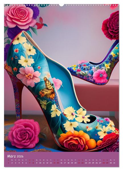 Produktbild: HighHeelArt (hochwertiger Premium Wandkalender 2026 DIN A2 hoch), Kunstdruck in Hochglanz