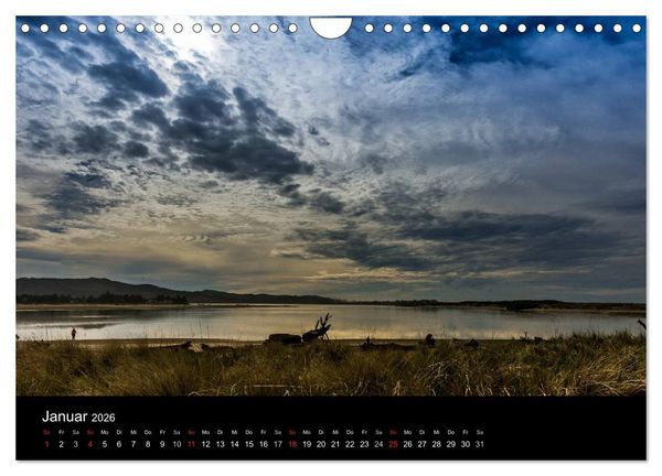 Produktbild: Die Oregon-K&uuml;ste (Wandkalender 2026 DIN A4 quer), CALVENDO Monatskalender