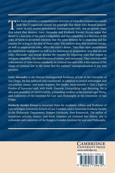 Produktbild: Crime and Culpability