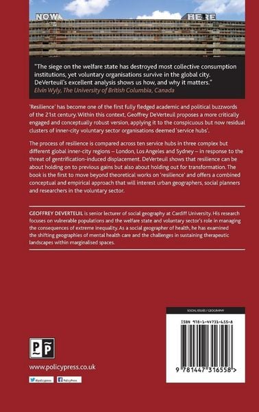 Produktbild: Resilience in the post-welfare inner city