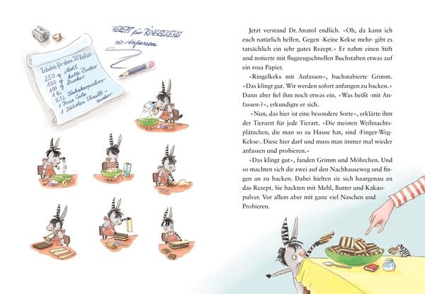 Produktbild: Grimm und Möhrchen und die Weihnachtswette – 24 Geschichten, Lieder und Ideen zum Advent