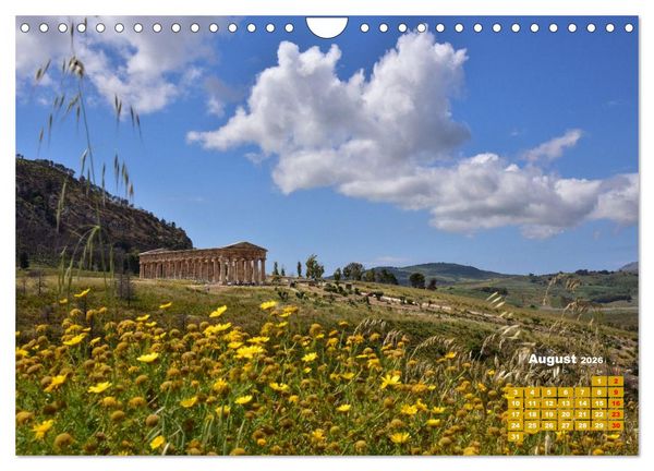 Produktbild: Sizilien &ndash; von Cefal&ugrave; bis Trapani (Wandkalender 2026 DIN A4 quer), CALVENDO Monatskalender