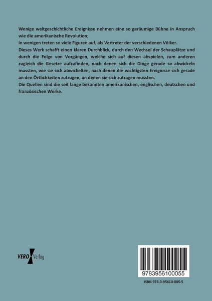 Produktbild: Die Amerikanische Revolution
