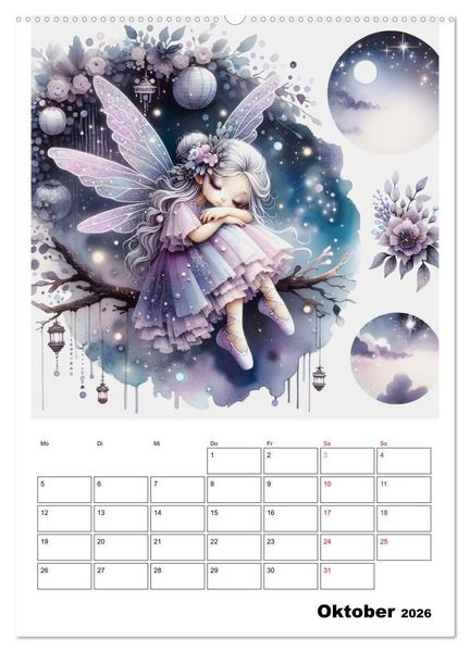 Produktbild: Schlummernde Magie (hochwertiger Premium Wandkalender 2026 DIN A2 hoch), Kunstdruck in Hochglanz