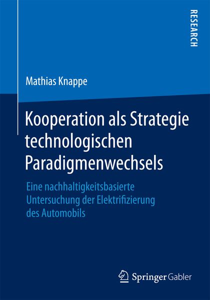 Produktbild: Kooperation als Strategie technologischen Paradigmenwechsels