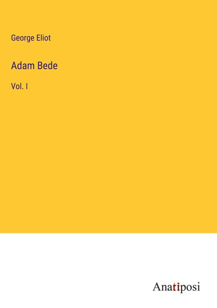 Produktbild: Adam Bede
