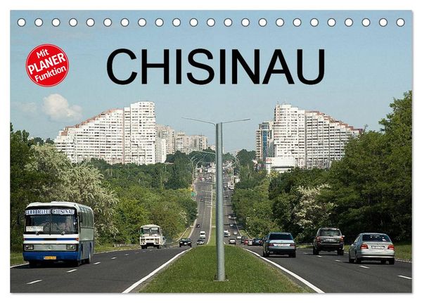 Produktbild: Chisinau (Tischkalender 2026 DIN A5 quer), CALVENDO Monatskalender
