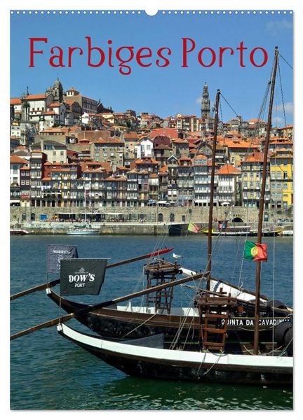 Produktbild: Farbiges Porto (Wandkalender 2026 DIN A2 hoch), CALVENDO Monatskalender