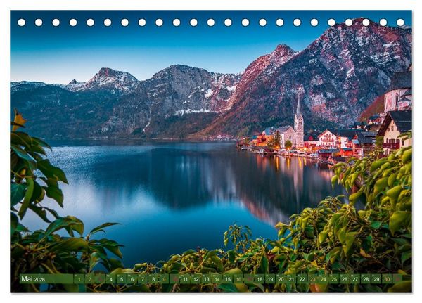 Produktbild: Malerische Alpen - Fesselnde Landschaften (Tischkalender 2026 DIN A5 quer), CALVENDO Monatskalender
