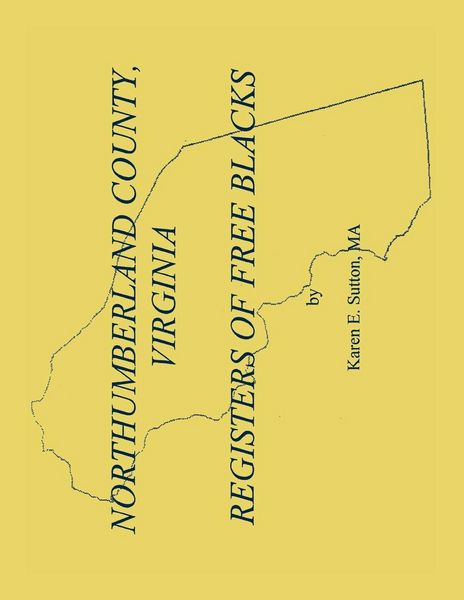 Produktbild: Northumberland County Registers of Free Blacks