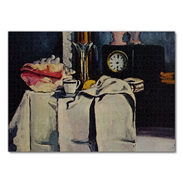Produktbild: Lais Puzzle Paul C&eacute;zanne - Die schwarze Marmoruhr 1000 Teile