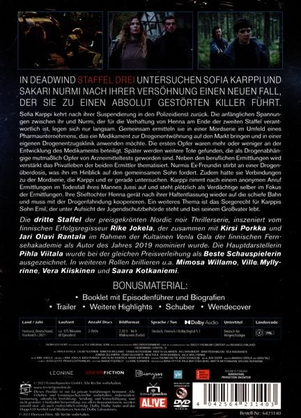 Produktbild: Deadwind - Staffel 3 (alle 8 Folgen) (Fernsehjuwelen) [2 DVDs]