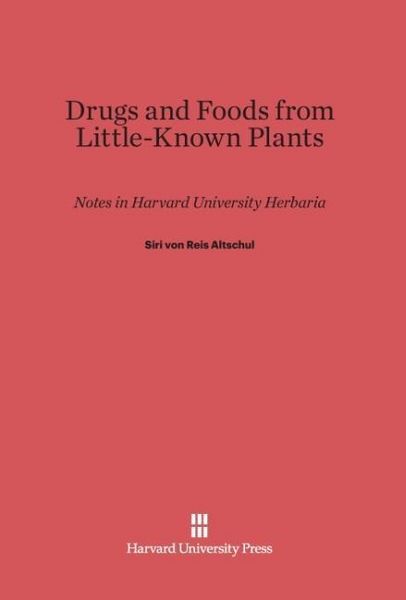 Produktbild: Drugs and Foods from Little-Known Plants
