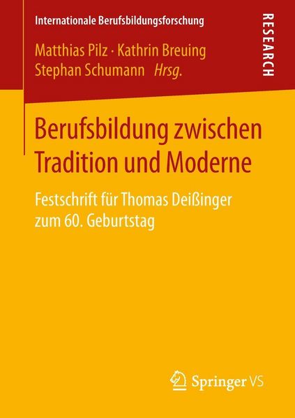 Produktbild: Berufsbildung zwischen Tradition und Moderne