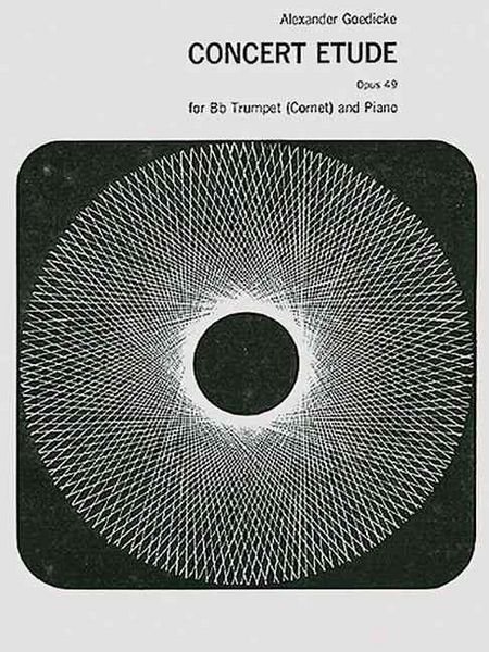 Produktbild: Concert Etude Opus 49 for B-Flat Trumpet (Cornet) and Piano