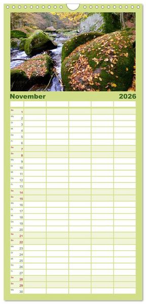 Produktbild: Familienplaner 2026 - Feldaisttal bei Pregarten mit 5 Spalten (Wandkalender, 21 x 45 cm) CALVENDO
