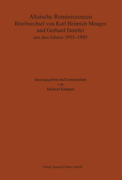 Produktbild: Altaische Reminiszenzen.