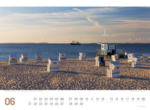 Produktbild: Nordsee ReiseLust Kalender 2027 | von Ostfriesland bis nach Sylt