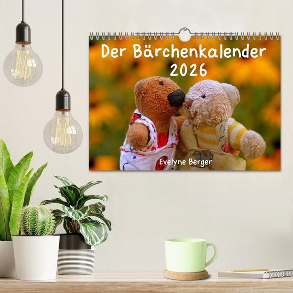Produktbild: Der B&auml;rchenkalender 2026 (Wandkalender 2026 DIN A4 quer), CALVENDO Monatskalender
