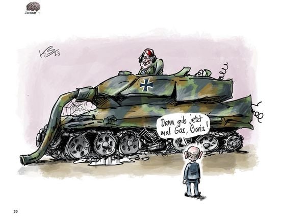 Produktbild: Zur&uuml;ck! - Stuttmann Karikaturen 2023
