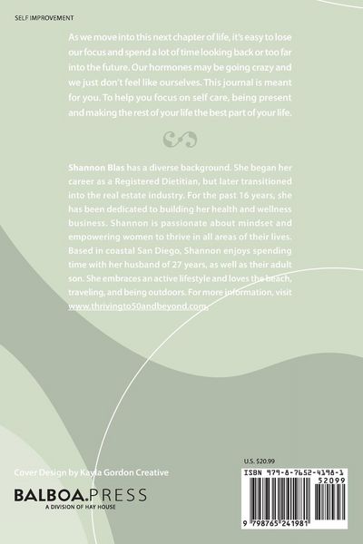 Produktbild: Thriving to 50 and Beyond Journal