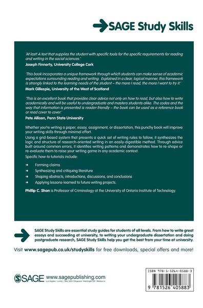Produktbild: The Quick Fix Guide to Academic Writing
