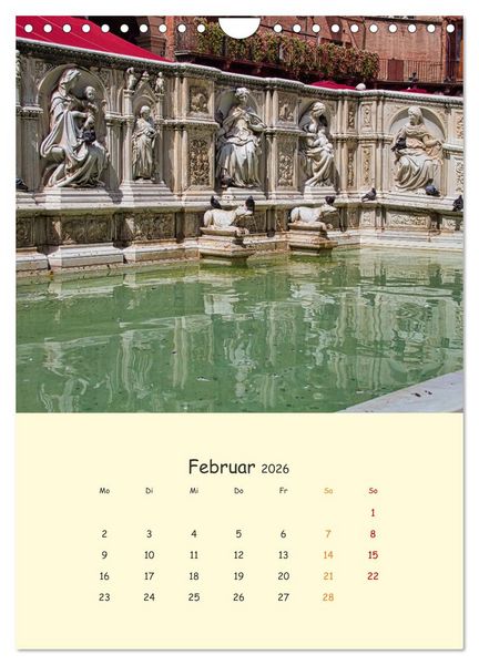 Produktbild: Siena - Impressionen (Wandkalender 2026 DIN A4 hoch), CALVENDO Monatskalender